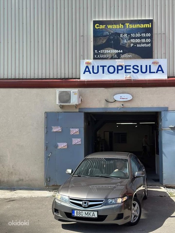 Tsunami autopesula sissesõit
